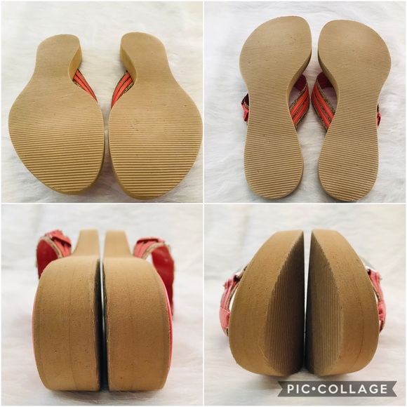 DIOR Orange Diorissimo Beach Tong Slippers - Picture 7 of 8